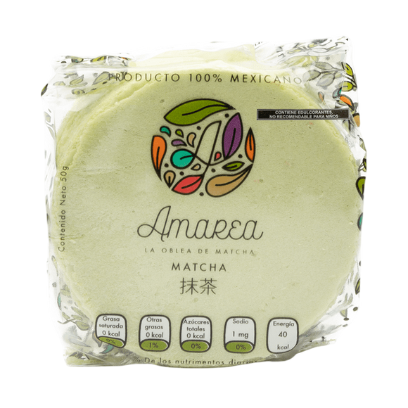Obleas de matcha