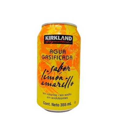 AGUA GASIFICADA SABOR LIMON AMARILLO