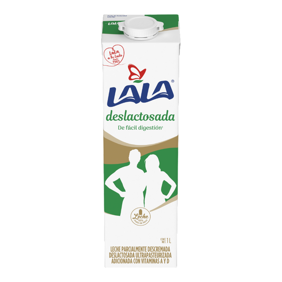 LECHE DESLACTOSADA LALA 1 LT