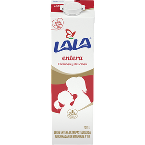 LECHE ENTERA LALA 1LT