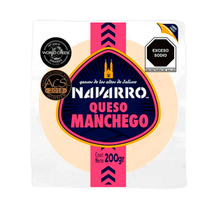 QUESO MANCHEGO NAVARRO 200 GR