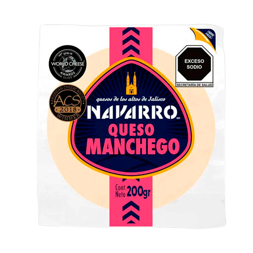 QUESO MANCHEGO NAVARRO 200 GR