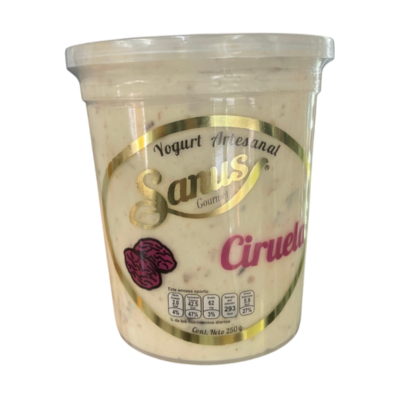 YOGURT CIRUELA SANUS 250 GR