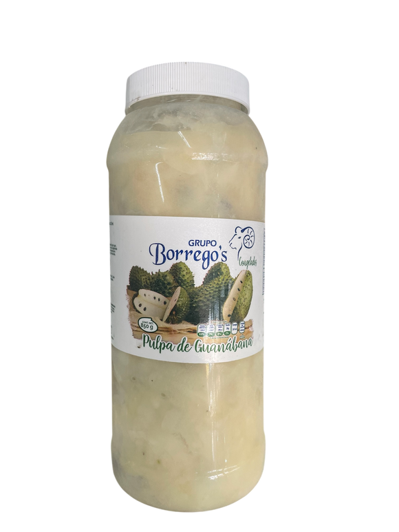 GUANABANA PULPA CUBETA 850GR