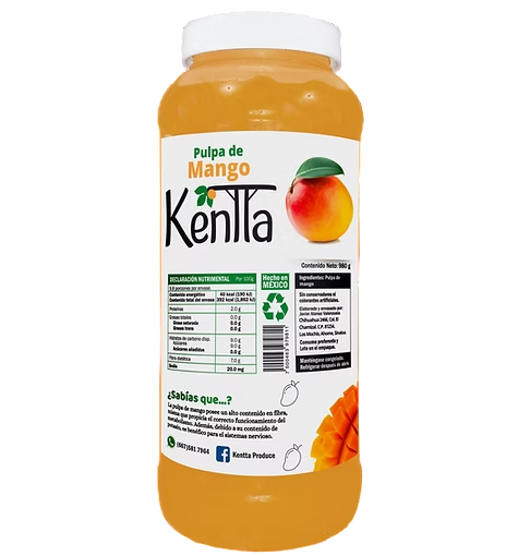 MANGO PULPA KENTTA  980 GR