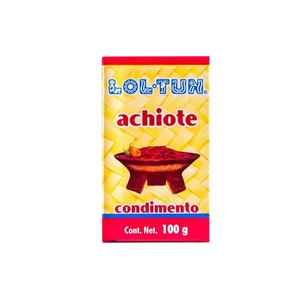 Achiote lol tun 100 gramos