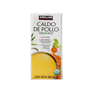 CALDO DE POLLO ORGANICO