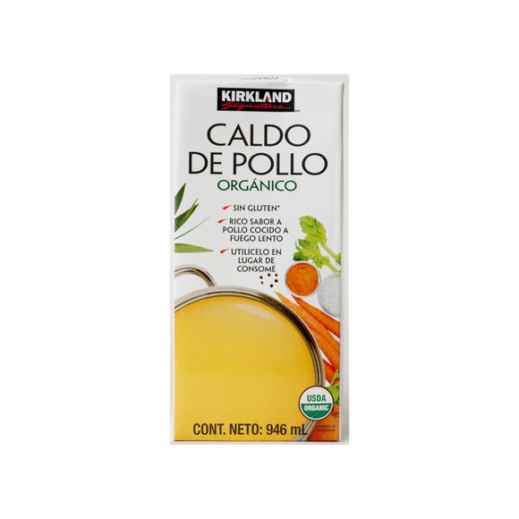 CALDO DE POLLO ORGANICO