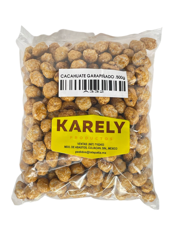 Cacahuate garapiñado Karely 500 gramos