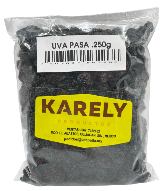 Uva pasa 250 gramos